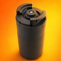 Ecorekeg 18L Export Fût de bière réutilisable à double paroi en PEHD de qualité alimentaire, conteneur pressurisé pour brasserie, chargement Chine
