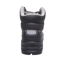 Sepatu Kerja Safety Steel Toe Hitam Custom Hang Tag Langsung dari Pabrik untuk Pekerja Industri Bengkel