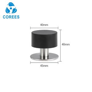 Butée de <span class=keywords><strong>porte</strong></span> anti-collision en acier inoxydable pour portes en verre de salle de bain et de <span class=keywords><strong>cuisine</strong></span> - Utilisation hôtelière, installation facile, garantie 1 an - Product Image 4