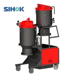 Industrial Vacuum Cleaner Wet And Dry Vacuum Cleaner Concrete Cyclone Dust Collector Separator With HEPA Filters