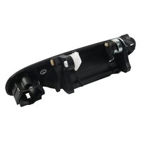 Poignée de porte extérieure avant gauche/loquet de porte de voiture ABS noir + alliage de zinc BVCL-59-410B de poignée de porte extérieure avant gauche pour Mazda Familia
