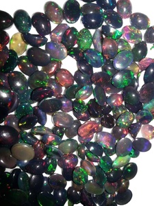 Qualité SUPÉRIEURE Éthiopien <span class=keywords><strong>Opale</strong></span> Lisse Ovale Cabochon Pierres Précieuses - Product Image 3