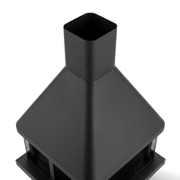 Guangdong Garden Heater Brasero en acier à bois avec pioche