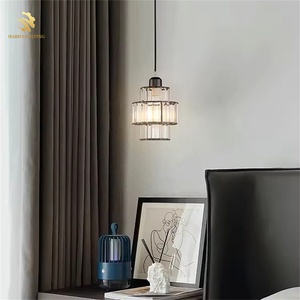 Lampadario Moderno Minimalista in Cristallo a Testa Singola per <span class=keywords><strong>Balcone</strong></span>, Corridoio e Isola Cucina - Product Image 5