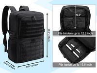 Sac à dos isotherme en polyester pour le déjeuner, avec compartiment pour ordinateur portable 17 pouces, grande capacité, pour voyage, travail, pique-nique