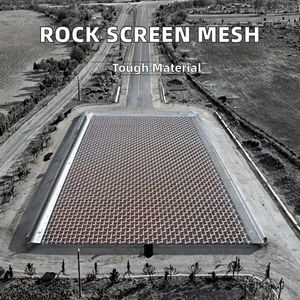 骨材用ステンレス鋼線網 岩石スクリーン 平織り技術 切断・溶接加工サービス - Product Image 2