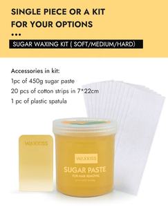 معجون شمعي لإزالة شعر الجسم متواصل الصلب والناعم للوجه ومنطقة تحت الإبطين وخطوط الساق تسخين بواسطة المياه الساخنة للميكروويف - Product Image 6