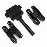 Charnière invisible 3D réglable pour porte en bois sur mesure avec amortisseur hydraulique intégré – Quincaillerie de construction en gros