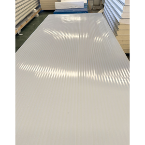 Panneau sandwich en polyuréthane haute densité (PU) pour chambre froide <span class=keywords><strong>à</strong></span> contrôle de température hermétique, panneau mural pour chambre froide - Product Image 2