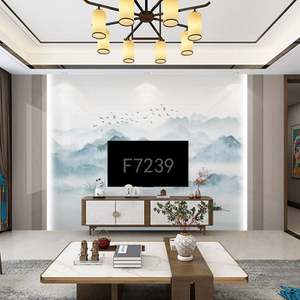 Panneaux muraux en PVC pour intérieur Aimsp Chinese Wpc, panneaux muraux pour télévision - Product Image 6