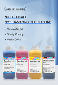 Kits de recharge d'<span class=keywords><strong>encre</strong></span> à base d'eau en vrac CMYK universels de 1000 ml, <span class=keywords><strong>encre</strong></span> à colorant compatible avec les imprimantes à jet d'<span class=keywords><strong>encre</strong></span> Epson, Canon, <span class=keywords><strong>HP</strong></span>, Brother - Product Image 2