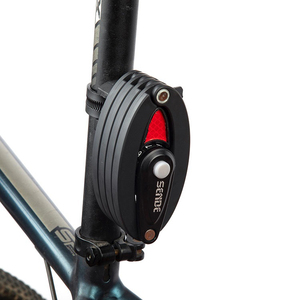 Système de sécurité tout-en-un <span class=keywords><strong>pliable</strong></span> pour vélos, comprenant un <span class=keywords><strong>cadenas</strong></span> à chaîne, un <span class=keywords><strong>cadenas</strong></span> et un support de fixation pour vélos électriques et vélos classiques - Product Image 5