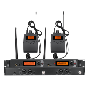 ระบบมอนิเตอร์เสียงแบบ In-Ear คุณภาพสูง EIF DS300 แบบสองช่องสัญญาณ พร้อมวัสดุโลหะสำหรับใช้งานบนเวที - Product Image 1