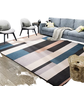 टैस पेन पेचवर्क जियोमेट्रिक मार्न, ग्रैंड टेसिस ब्लू, आदर्श उबला सैलून, टेस डिन्स ला चैंबर। - Product Image 1