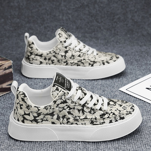 Nuevos zapatos de lona transpirables, zapatillas informales ligeras y versátiles, versión coreana, zapatillas de moda para hombres - Product Image 1
