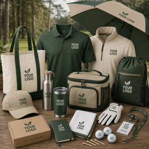 Summer Event Swag Ideas Bags With Logo Apparel Tote Bag Duffel Bag Umbrella Bottle Tumbler Cap Golf Balls And Welcome Gifts - Product Image 1