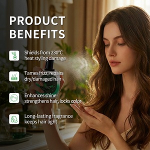 Huile capillaire en spray à la lavande avec logo personnalisé, <span class=keywords><strong>soin</strong></span> fortifiant des <span class=keywords><strong>cheveux</strong></span>, parfum, anti-frisottis, réparation des <span class=keywords><strong>cheveux</strong></span>, huile essentielle pour <span class=keywords><strong>cheveux</strong></span> secs et ternes - Product Image 4