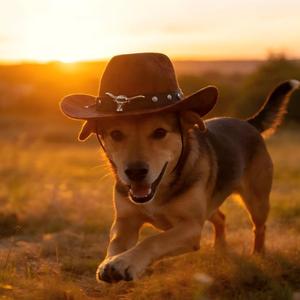 Petit Western Cowboy Halloween Fantôme Festival Fête Accessoire Hiver Pet Soleil Chapeau pour Chiens Mini Pet Vêtements Accessoire pour Mexique - Product Image 2