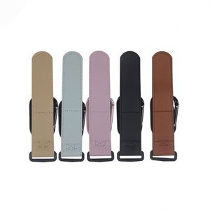 Non-Slip Baby Stroller <b>Hooks</b> for Bags PU Leather Stroller <b>Clips</b> Universal Baby Essentials - Product Image 2