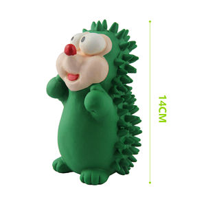 Nunbellpets çevre dostu lateks kirpi köpek çiğnemek oyuncak sert gıcırtılı taşlama diş Pet oyuncak - Product Image 2