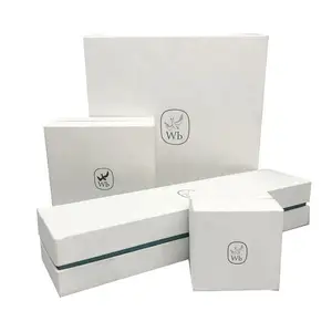 Caixa de anel de envelope seringa cosméticos, embalagem caixas de lua brincos de presente de papel com camada de colar