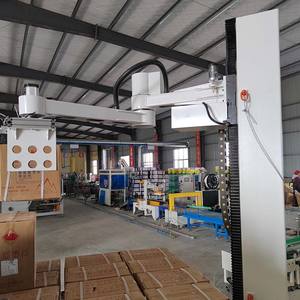 Nuevo equipo de paletización automatizado, máquina paletizadora de caja de bolsas a la venta equipada con componentes centrales, Motor PLC y motor - Product Image 2