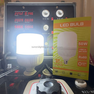 कारखाने के गोदाम अनुप्रयोग 350 लिए बॉक्स 1cbm एलईडी लैंप टी मॉडल 50w एसी संचालित 165v-265v 6500k b22/e27 बेस - Product Image 1