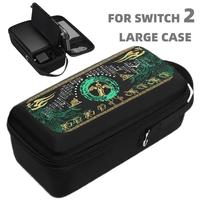 Große Tragetasche für Nintendo Switch 2 Tragbare Aufbewahrungs- und Reisetasche für Switch 2 Controller-Tasche Zubehör