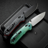 Couteau pliant BM560BK Freek, manche CNC G10, couteau tactique de survie pour le camping, livraison rapide, en stock aux États-Unis, vente en gros disponible
