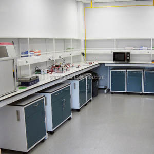 Établi de <span class=keywords><strong>chimie</strong></span> personnalisé American Standard Mobilier de laboratoire scolaire durable pour les études de physique et de biologie - Product Image 3