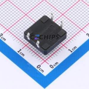 SMG-03-H085A1 Tactile Switch Through hole Component (THT)-4P,12x12mm Switch Single Pole Single Throw Round Button 2.5N 12mm - Product Image 2