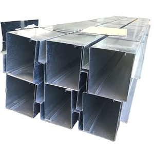 Nhôm nước mưa máng xối lợp PVC nhựa nước mưa nửa vòng máng xối Phụ kiện ống hệ thống thoát nước Thu - Product Image 2