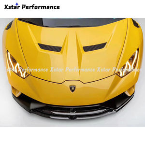 Pare-chocs avant en fibre de carbone sèche de Style Performance avec lèvre avant pour Lamborghini <span class=keywords><strong>Huracan</strong></span> LP580 Kit de carrosserie LP610-4 - Product Image 4