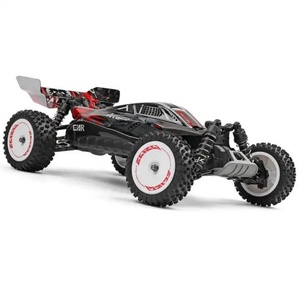 Nouvelle conception de voiture RC WLtoys 124010, haute vitesse 55 km/h, électrique, 4 roues motrices, alliage, 2,4 G, voiture de course, câble USB, télécommande pour adultes - Product Image 4