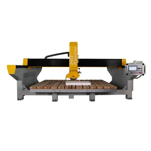 CNC Stone Block Bridge Saw Cutting 90/360 Dynamic Bridge Saw Stone Router Granite Bridge Saw Stone Engraving Machine