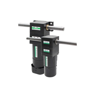 Motor de engranajes lineales de eje largo bibo de 25W y 300mm de carrera, 220V, para elevación y empuje, con velocidad ajustable - Product Image 1