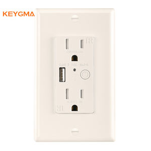 <span class=keywords><strong>Prise</strong></span> standard américaine charge USB Tuya <span class=keywords><strong>prise</strong></span> murale intelligente interrupteur électrique avec connectivité <span class=keywords><strong>Smart</strong></span> <span class=keywords><strong>Life</strong></span> App <span class=keywords><strong>prise</strong></span> murale Wifi - Product Image 1