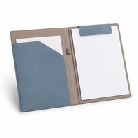 Porte-documents en cuir PU personnalisé, organiseur de documents, porte-bloc-notes, porte-stylo, format fin, fournisseur OEM ODM en gros, A4