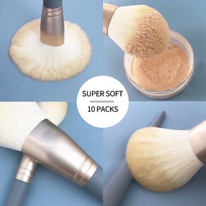 Juego <span class=keywords><strong>De</strong></span> <span class=keywords><strong>Brochas</strong></span> <span class=keywords><strong>De</strong></span> Maquillaje <span class=keywords><strong>De</strong></span> estilo vegano, caja <span class=keywords><strong>De</strong></span> regalo, profesional, personalizado, Etiqueta Privada, 10 Uds., 2022 - Product Image 5