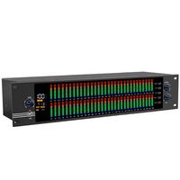 Xtuga EQ-8S - Procesador de Efectos de Audio DSP Profesional de 31 Bandas, Ecualizador Digital Gráfico, Consola de Sonido, Potencia de 30 W