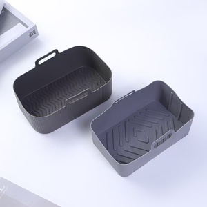 M 실리콘 재사용 가능 에어프라이어 라이너 내열성 직사각형 닌자 타워 및 러셀 홉스 호환 - Product Image 2
