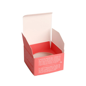 Tùy chỉnh có thể gập lại mặt kem bao bì hộp cá nhân sản phẩm Thẻ giấy hộp có thể tái chế - Product Image 2