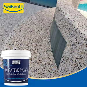 <span class=keywords><strong>Peinture</strong></span> pour sols en résine à effet pierre naturelle lavée à l'eau - Revêtement époxy écologique pour surfaces décoratives intérieures et extérieures - Product Image 4
