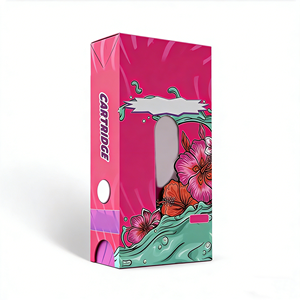 Child Proof <b>Drawer</b> Style Paper Box with Push Botton and Soft Touch Finish - Product Image 1