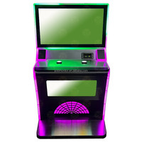 Kabinet Game Arcade Vertikal 27'' dengan Tombol Tekan, Akseptor Uang, dan Rangka Logam, Mesin Game Online, Aplikasi Game Berkualitas