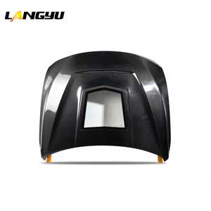 LANGyu Oto Kaporta Parçaları M3 M4 F80 F82 F83 Şeffaf Tarz Karbon Fiber Ön Kaput Kapağı BMW M3 F80 M4 F82 F83 Motor Kaputu için - Product Image 1