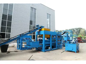 Aiwei QT 8-15 Full Automatic Block Making Machine Building Material Interlocking Concrete Blocks Making Machine