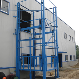 Lift muatan gudang harga rendah Platform angkat Material tugas berat Lift Dock pemuatan listrik untuk manufaktur - Product Image 1