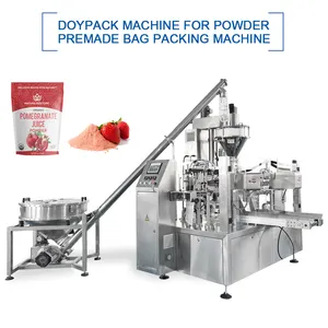Máquina de llenado de helado en polvo vertical completamente automática VFFS 200g 500g 1kg 2kg máquina de envasado de leche en polvo