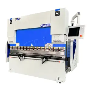 WC67Y 40T/1600 small CNC press brake and manual sheet metal bending machine